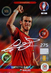 EURO 2016 SIGNATURE Gareth Bale #457