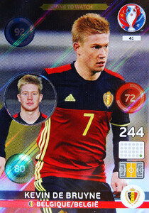 EURO 2016  ONE TO WATCH Kevin De Bruyne #41