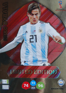 WORLD CUP RUSSIA 2018 LIMITED ARGENTYNA 	Paulo Dybala