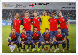 ROAD TO EURO 2020 GROUP WINNERS UNL  Norway UNL12