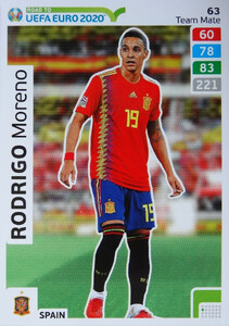 ROAD TO EURO 2020 TEAM MATE  Rodrigo Moreno 63
