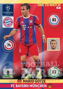 2014/15 CHAMPIONS LEAGUE® ONE TO WATCH   Mario Götze #97