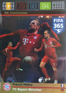 2016 FIFA 365 INVENTIVENESS Franck Ribéry #289