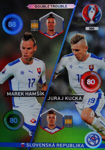 EURO 2016 DOUBLE TROUBLE  Hamšík /  Kucka #366