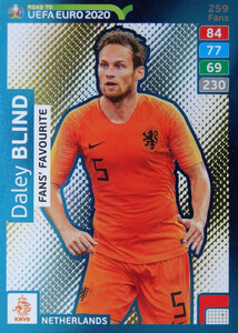 ROAD TO EURO 2020 FANS FAVOURITE Daley Blind #259