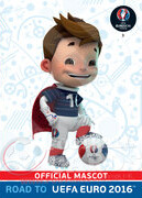 ROAD TO EURO 2016 LOGO Official Mascot #3