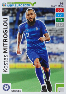 ROAD TO EURO 2020 TEAM MATE Kostas Mitroglou 98
