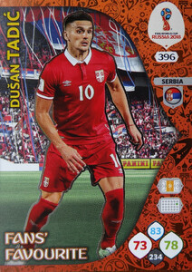 WORLD CUP RUSSIA 2018 FANS FAVOURITE Tadić 396