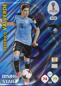WORLD CUP RUSSIA 2018 RISING STAR VALVERDE 432