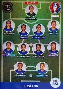 EURO 2016 ELEVEN - ISLANDIA #171