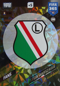 2018 FIFA 365 FANS LOGO Club Badge #280