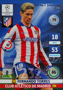 UPDATE CHAMPIONS LEAGUE® 2014/15 IMPACT SIGNING Fernando Torres #UE086