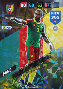 2018 FIFA 365 FANS FAVOURITE Nicolas Nkoulou #353