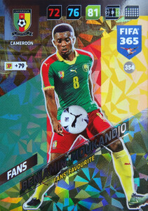 2018 FIFA 365 FANS FAVOURITE Benjamin Moukandjo #354