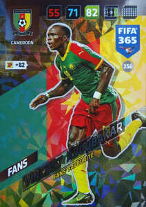 2018 FIFA 365 FANS FAVOURITE Vincent Aboubakar #356