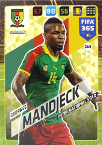 2018 FIFA 365 INTERNATIONAL STAR Georges Mandjeck #364