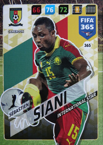 2018 FIFA 365 INTERNATIONAL STAR Sébastien Siani #365