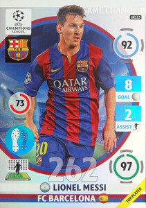 UPDATE CHAMPIONS LEAGUE® 2014/15 GAME CHANGER Lionel Messi #UE113