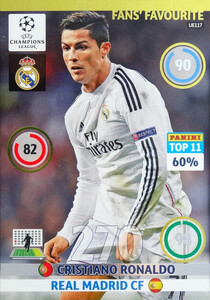 UPDATE CHAMPIONS LEAGUE® 2014/15 FANS' FAVOURITE Cristiano Ronaldo #UE117