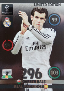 UPDATE CHAMPIONS LEAGUE® 2014/15 LIMITED Gareth Bale