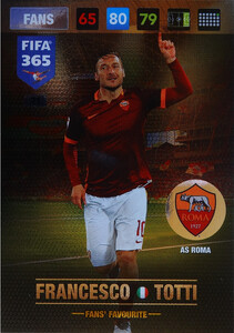 2017 FIFA 365 FANS' FAVOURITE Francesco Totti #71