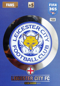 2017 FIFA 365 CLUB LOGO Leicester City FC #122