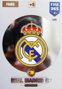 2017 FIFA 365 CLUB LOGO Real Madrid CF #149