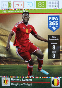 2016 FIFA 365 INTERNATIONAL STAR Romelu Lukaku #345