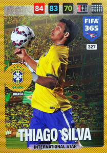 2017 FIFA 365 NATIONAL TEAM Thiago Silva  #327