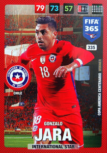 2017 FIFA 365 NATIONAL TEAM Gonzalo Jara #335