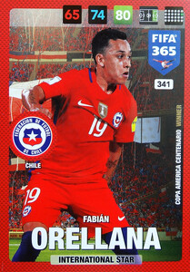2017 FIFA 365 NATIONAL TEAM  Fabián Orellana #341