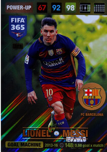 2017 FIFA 365 GOAL MACHINE Lionel Messi  #371