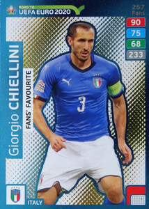 ROAD TO EURO 2020 FANS FAVOURITE Giorgio Chiellini #257