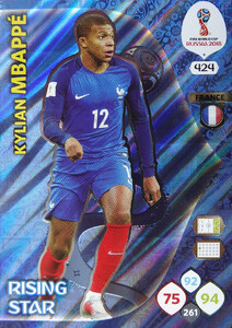 WORLD CUP RUSSIA 2018 RISING STAR MBAPPE 424