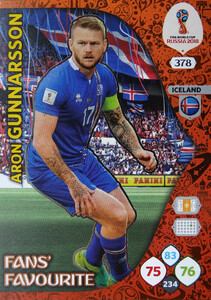 WORLD CUP RUSSIA 2018 FANS FAVOURIT GUNNARSSON 378