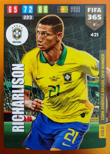 FIFA 365 2020 GOLD Copa America Brasil 2019 WINNER Richarlison #421