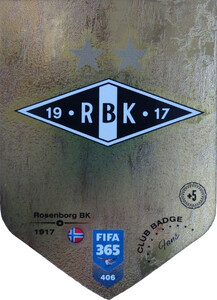 FIFA 365 2019 NORDIC LOGO Rosenborg BK #406