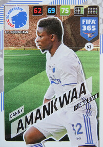 FIFA 365 2018 NORDIC TEAM MATE  Danny Amankwaa #63