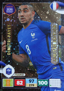 ROAD TO RUSSIA 2018 LIMITED Dimitri Payet