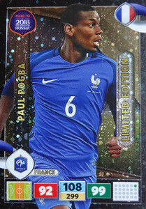 ROAD TO RUSSIA 2018 LIMITED Paul Pogba