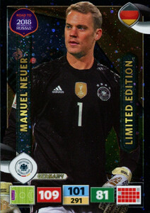 ROAD TO RUSSIA 2018 LIMITED Manuel Neuer