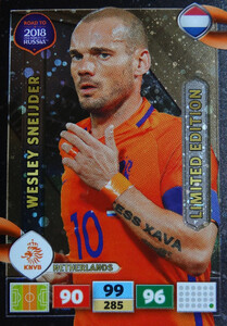 ROAD TO RUSSIA 2018 LIMITED Wesley Sneijder