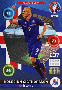 EURO 2016 GAME CHANGER Kolbeinn Sigthórsson #169
