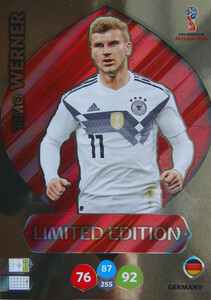 WORLD CUP RUSSIA 2018 LIMITED 	NIEMCY Timo Werner