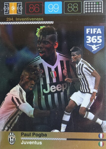 2016 FIFA 365 INVENTIVENESS Paul Pogba #294