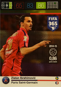 2016 FIFA 365 GOAL MACHINE Zlatan Ibrahimović #214