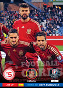 ROAD TO EURO 2016 LINE-UP Hiszpania #81