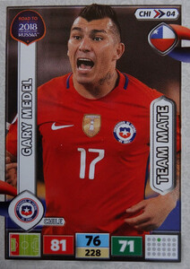 ROAD TO RUSSIA 2018 TEAM MATE CHILE  MEDEL 04