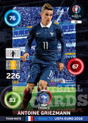 ROAD TO EURO 2016 TEAM MATE Antoine Griezmann #86