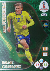WORLD CUP RUSSIA 2018 GAME CHANGER FORSBERG 461